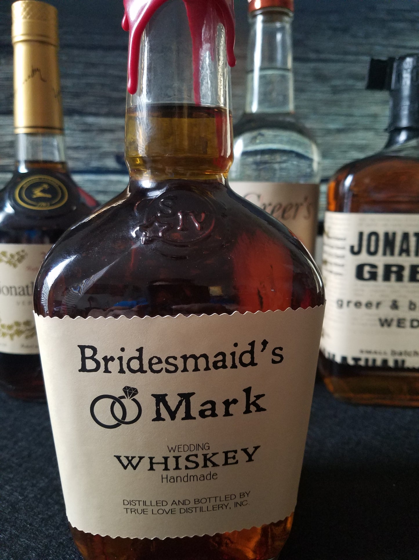 Personalized Label to fit Maker's Mark Bottles