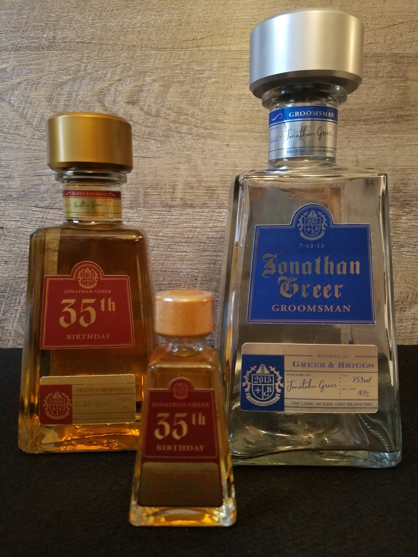 Personalized Label to fit 1800 Bottles