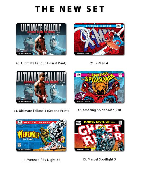 Official Member Comic Cards