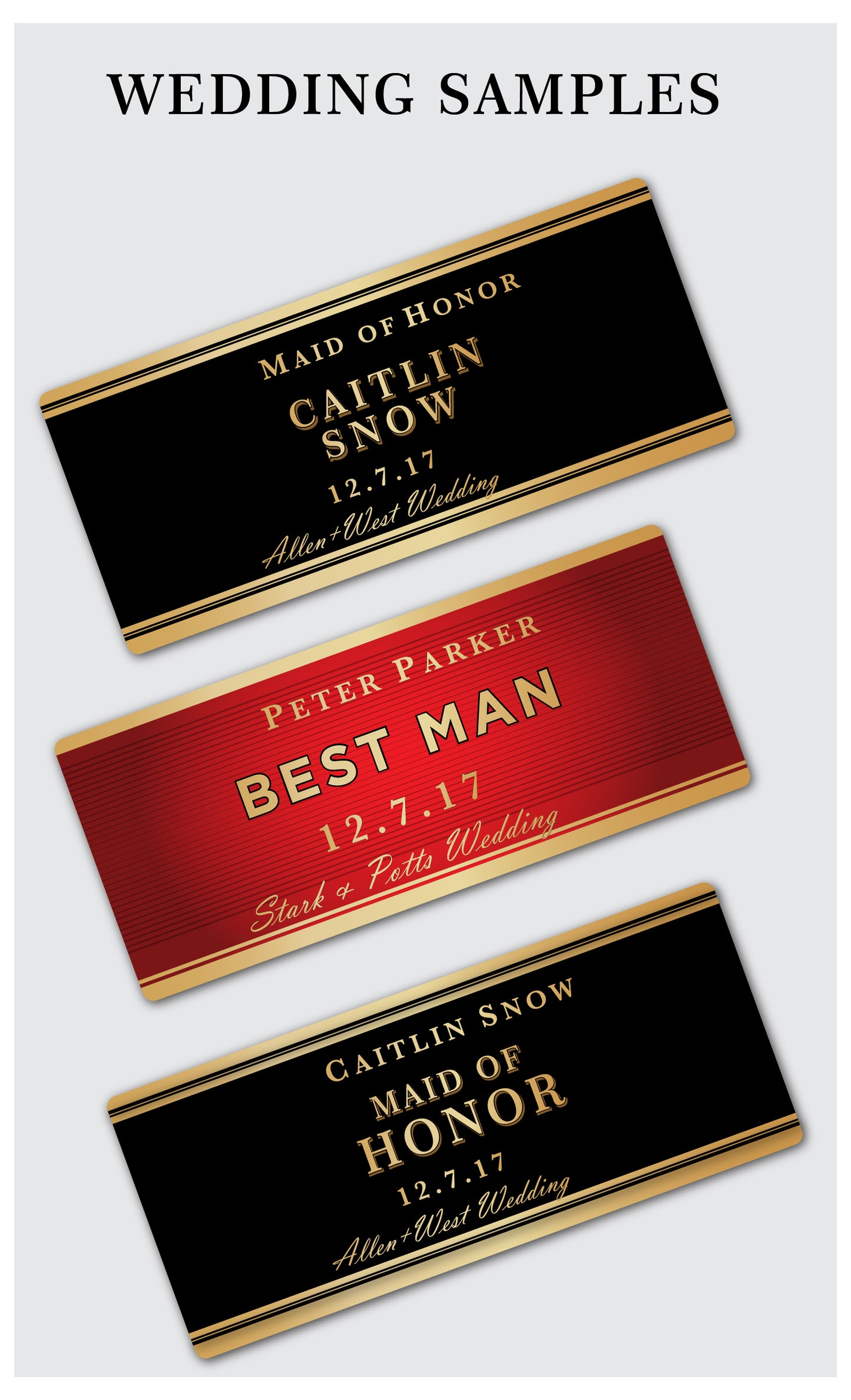 Personalized Label to fit Johnny Walker Bottles