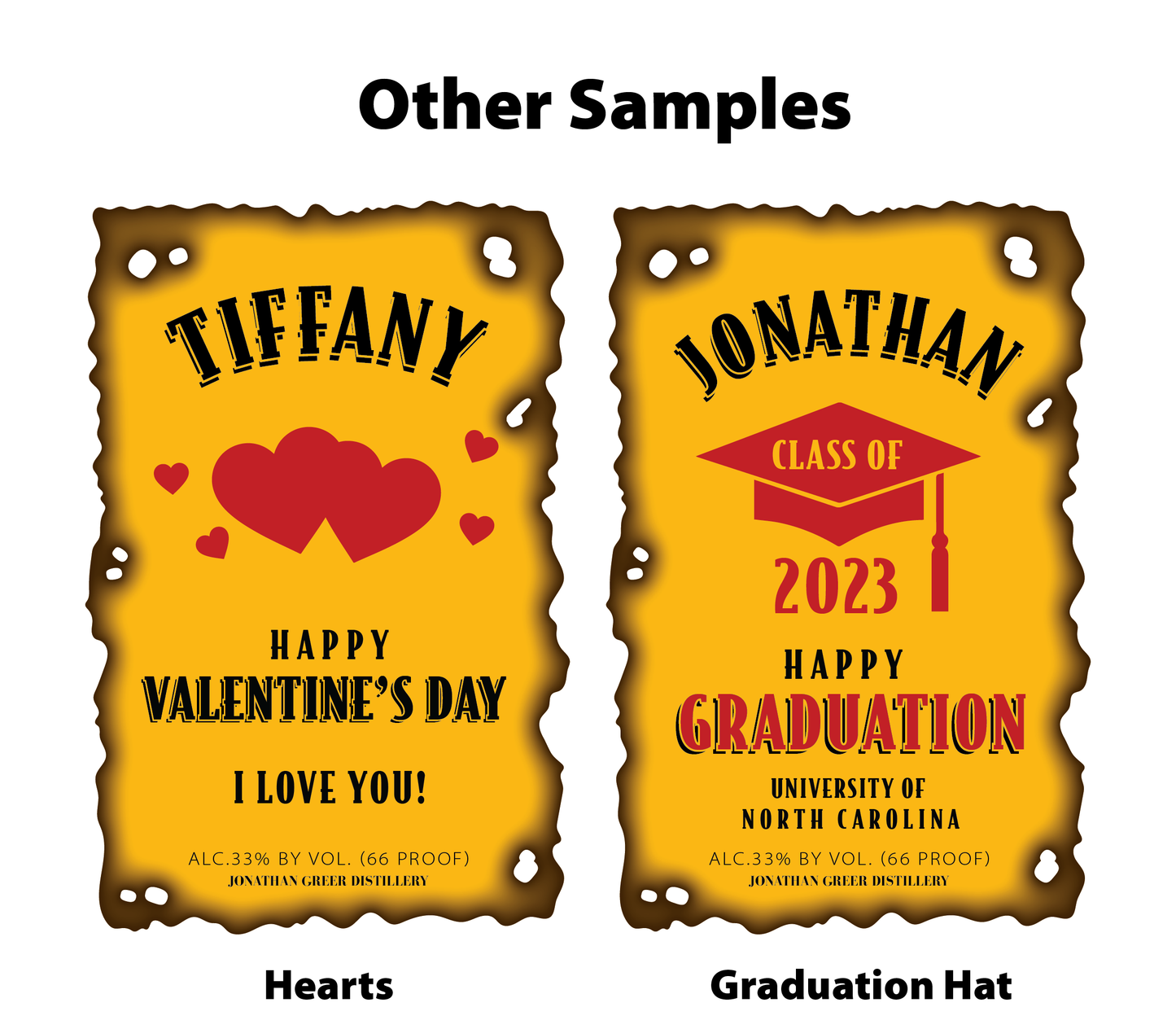 Personalized Label to fit Fireball Bottles