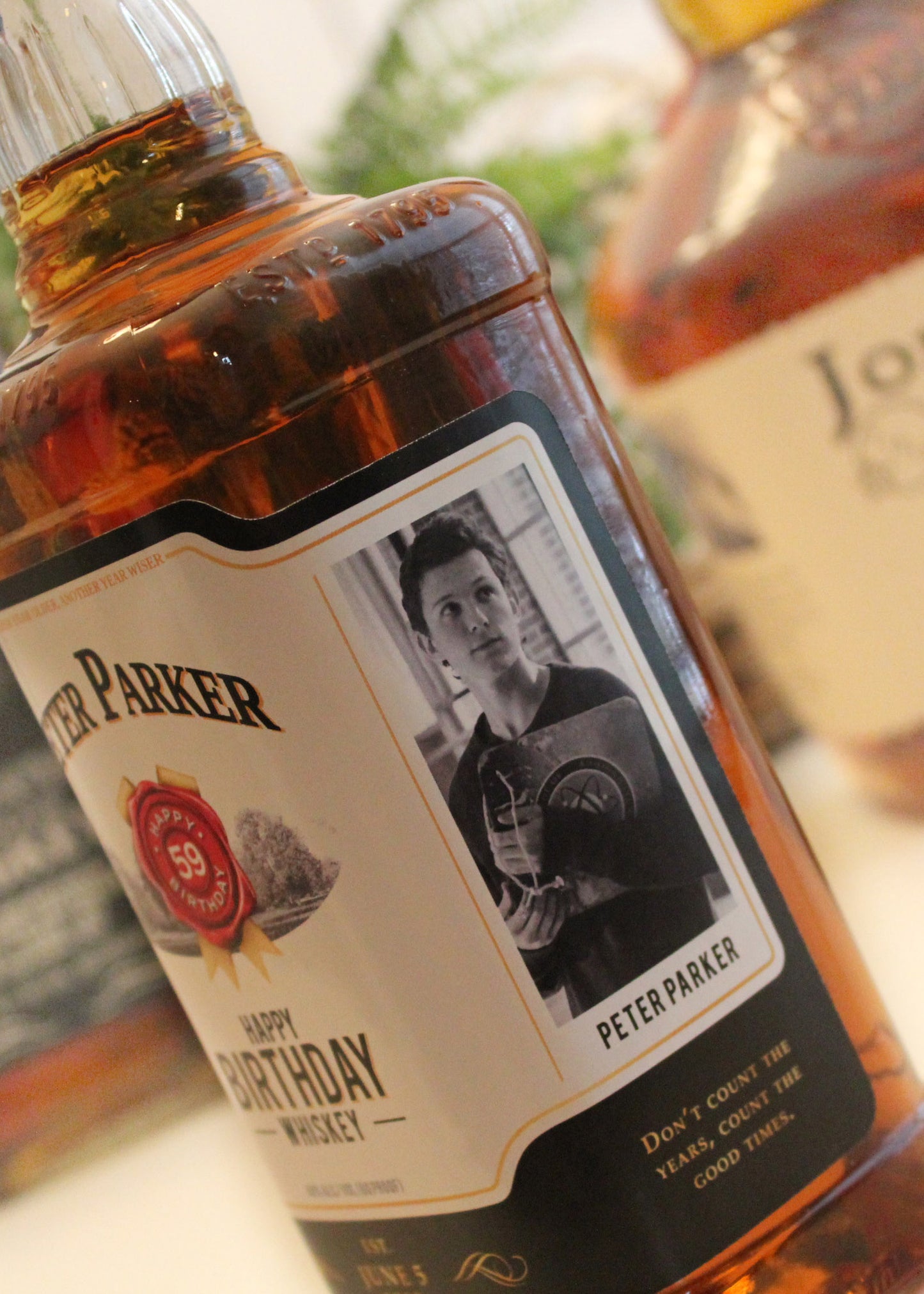 Personalized Label to fit Jim Beam Bottles