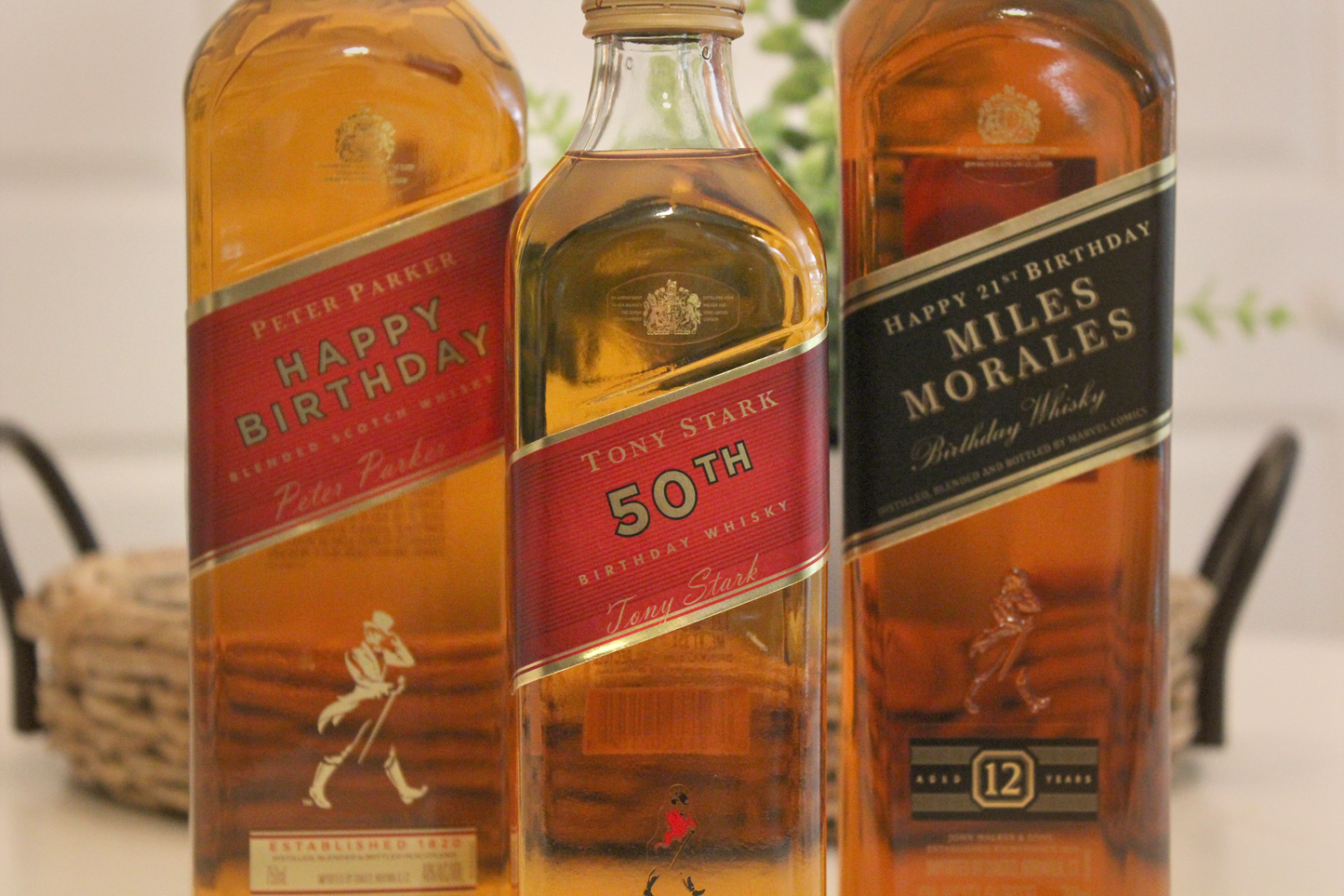 Personalized Label to fit Johnny Walker Bottles