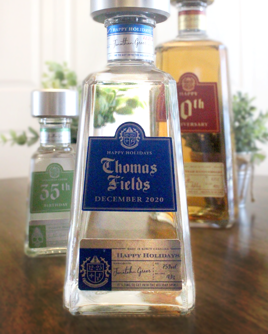 Personalized Label to fit 1800 Bottles