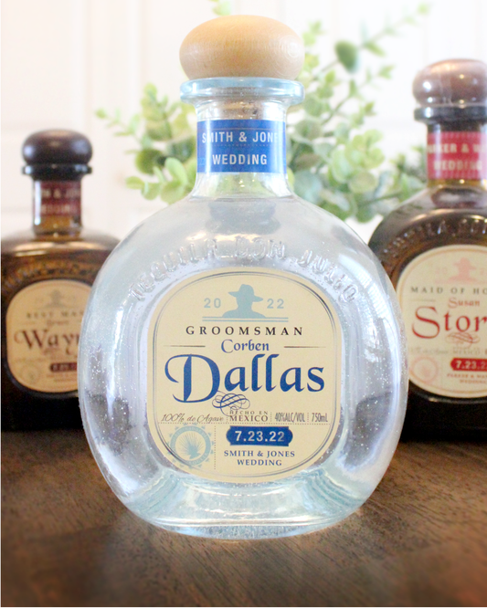 Personalized Label to fit Don Julio Bottles