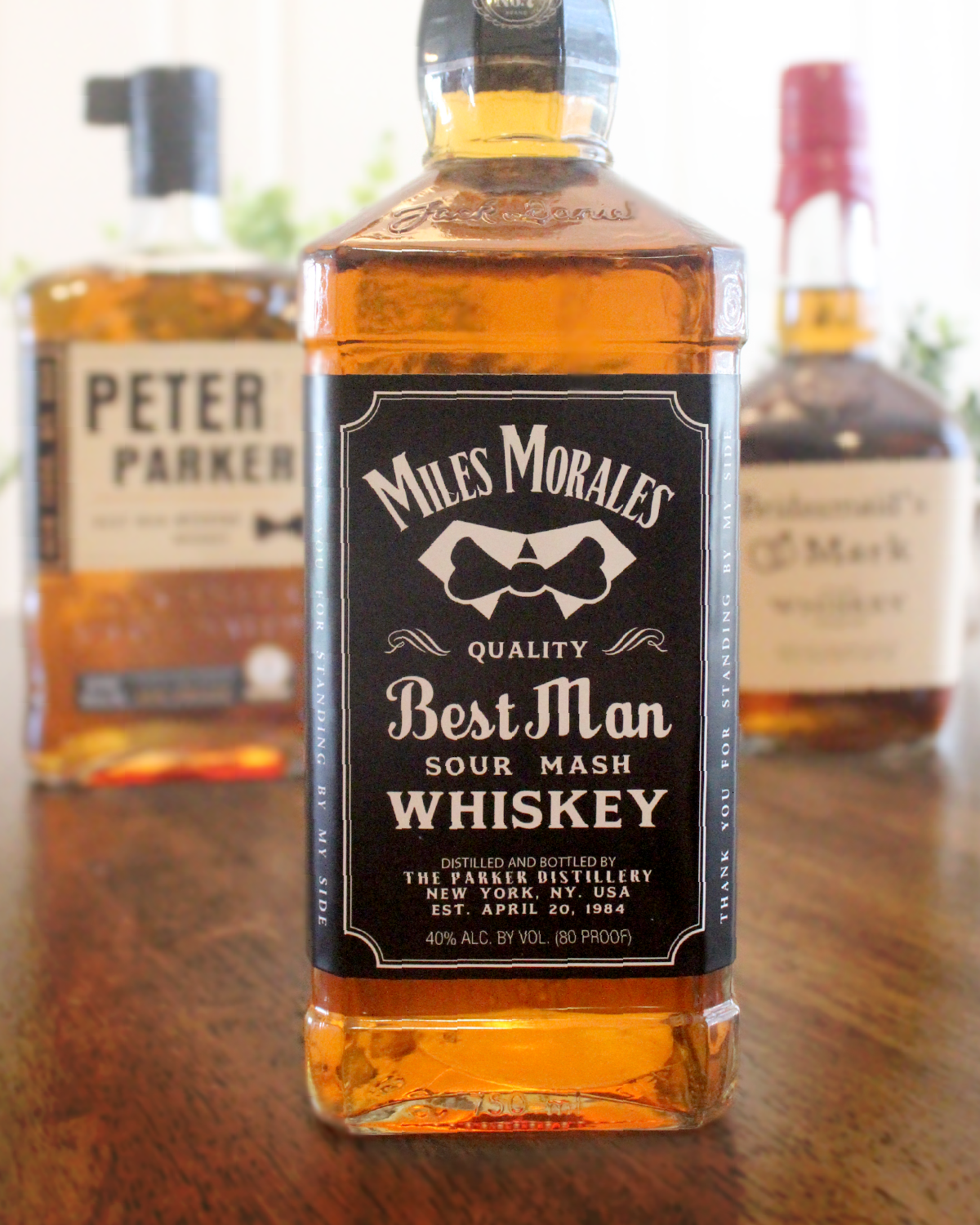 Personalized Label to fit Jack Daniel's Bottles