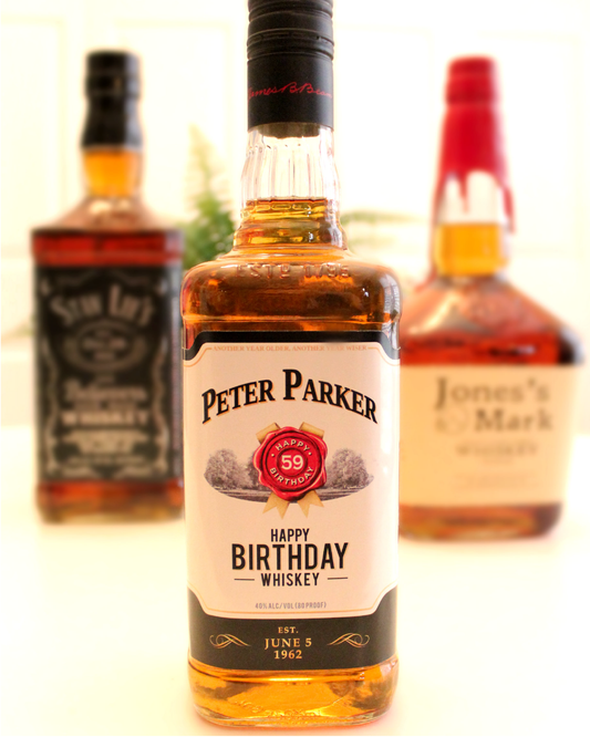 Personalized Label to fit Jim Beam Bottles
