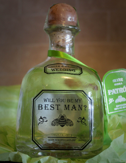 Personalized Label to fit Patron Bottles
