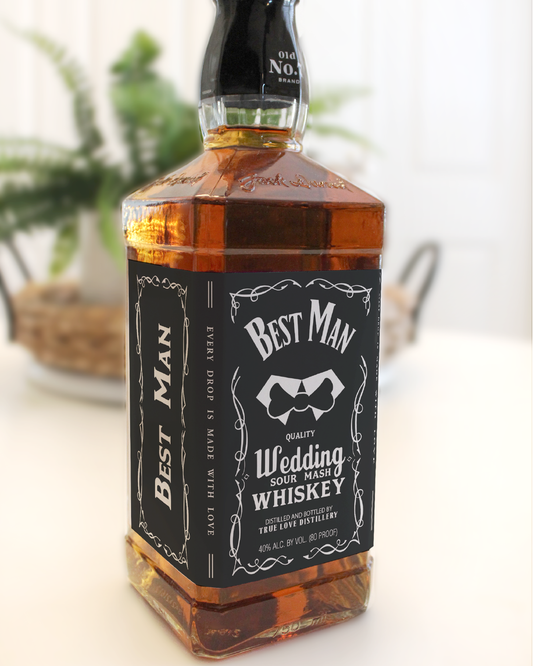 Wedding Label (Pick any Wedding Party Member)