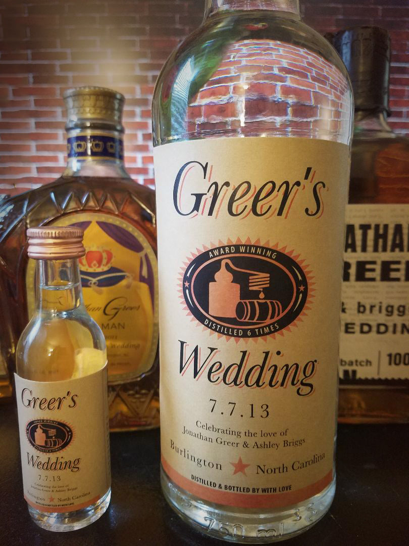Personalized Label to fit Tito's Bottles