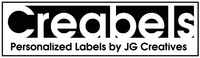 Creabels - Personalized Labels by JG Creatives. Formerly My Etsy Shop (MyEtsyShop.com)