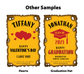 Personalized Label to fit Fireball Bottles