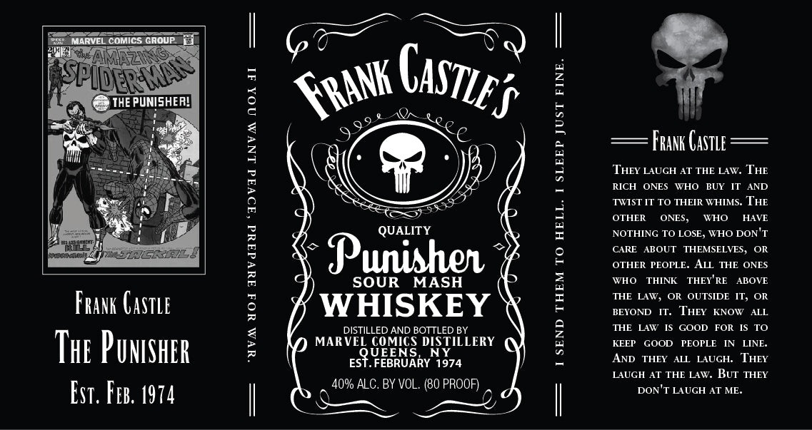 Frank Castle - The Punisher Label